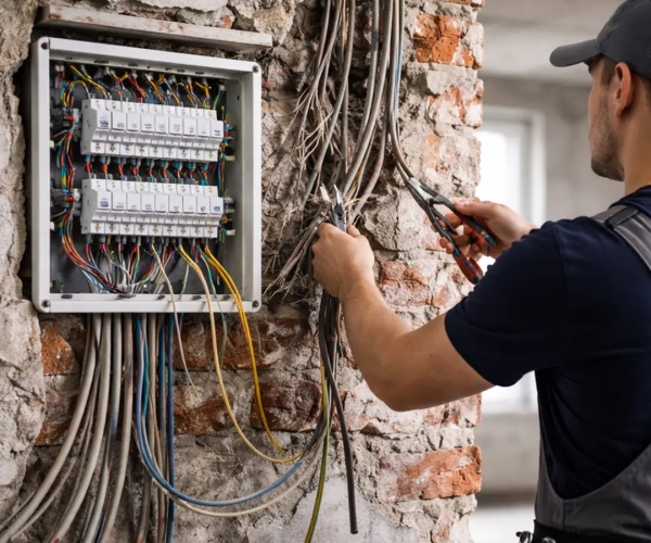 Elektrik Tesisatı Yenileme (Eski Tesisat Değişimi)