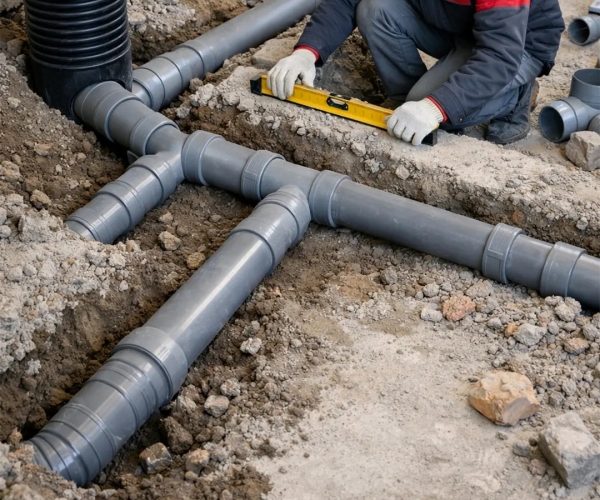 Pis Su Gider Hattı Kurulumu