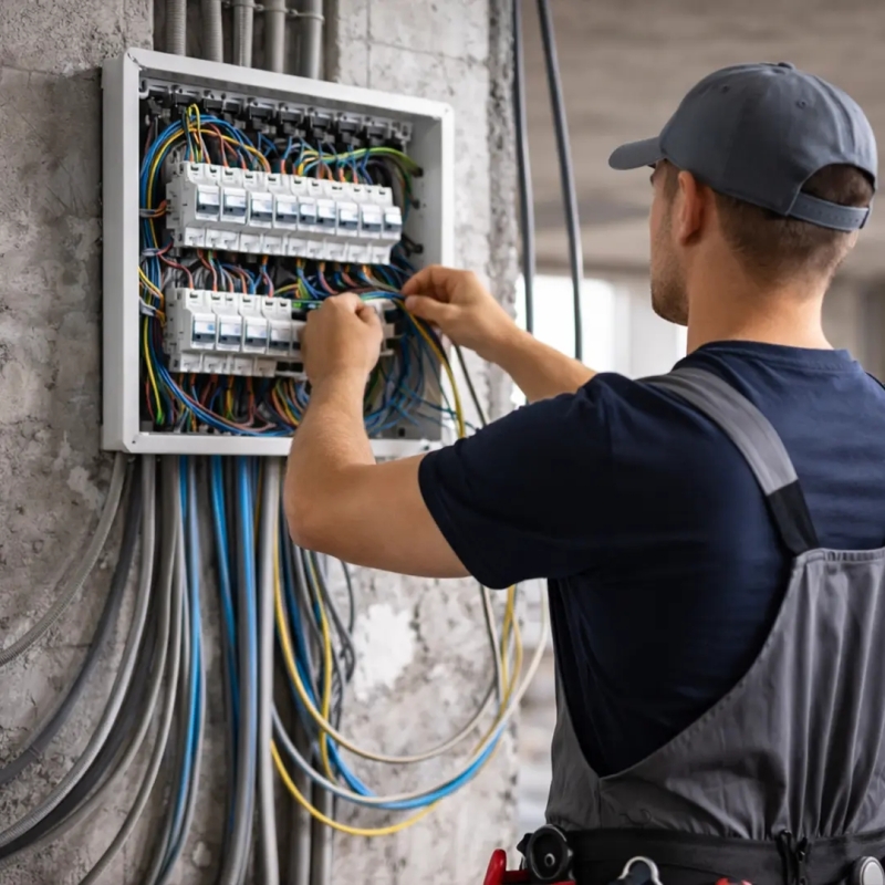 Elektrik Tesisatı Kurulumu (Sıfırdan Altyapı)